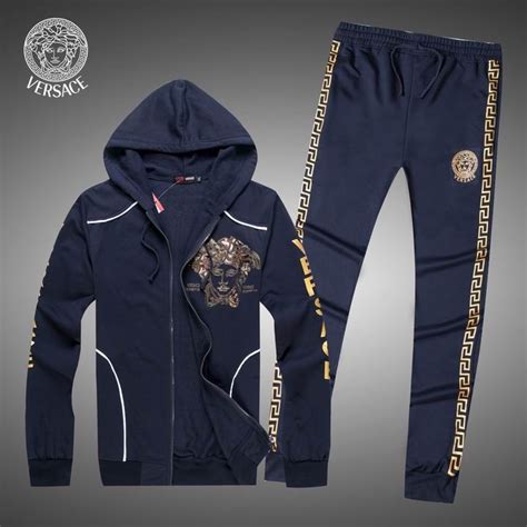 men's versace jogging suit|versace sweatpants for men.